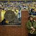 Michigan Alumni alto sax player Gerald Axelbaum watches the game between Michigan and Illinois on Saturday. Axelbaum has not been back to Michigan for more than 40 years. Daniel Brenner I AnnArbor.com
